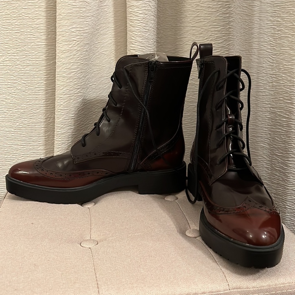 H&M brown ombré boots. Size 9.5. - Picture 7 of 9